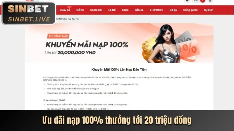 Khuyến mãi chào mừng mocha7777